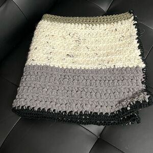 NWT Baby Receiving Blanket, approx 24” Irregular Square multi color